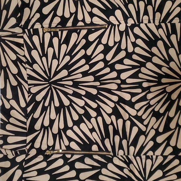 TALBOTS Printed Pencil Plus size Skirt 14 Brown - Picture 2 of 9